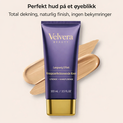Velvera™ Dekkkrem – Perfekt Hud på Sekunder